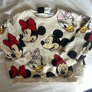 Zara Mickey & Friends sweatshirt